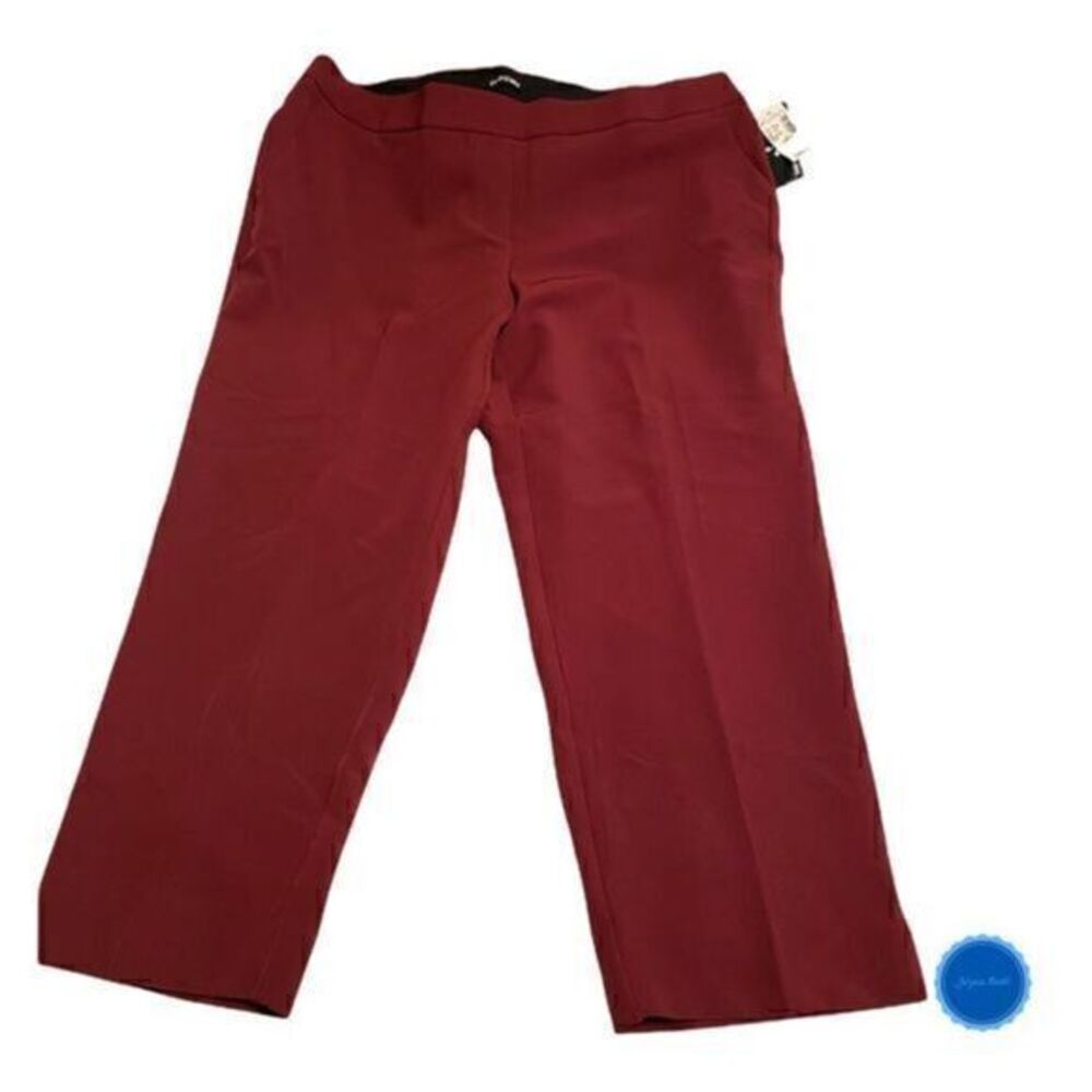Roz & Ali Classic Fit Ankle Pants
